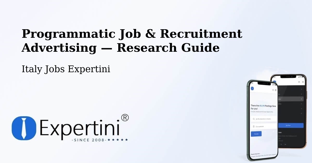 Programmatic Job & Recruitment Advertising — Research Guide – Uras